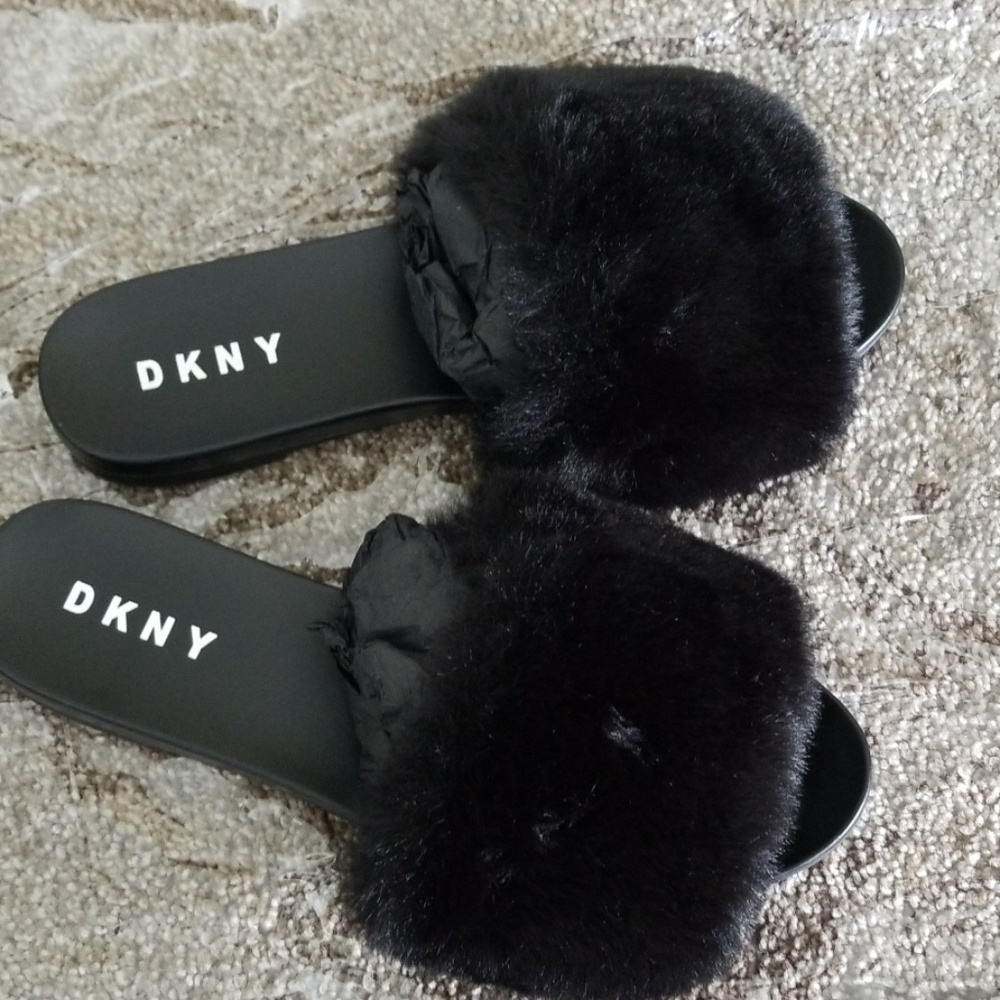 Dkny fur slides 7